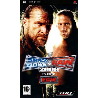 WWE SmackDown vs RAW 2009 [PSP, английская версия]